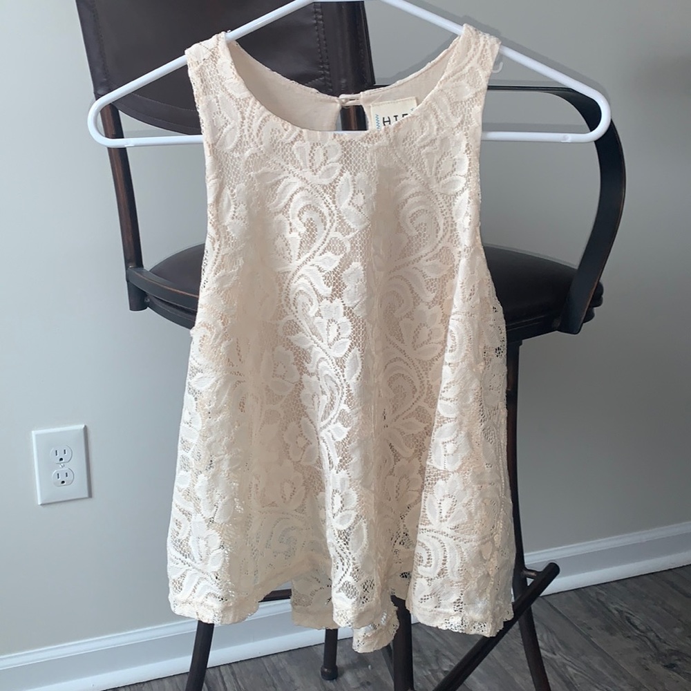 Lace tank